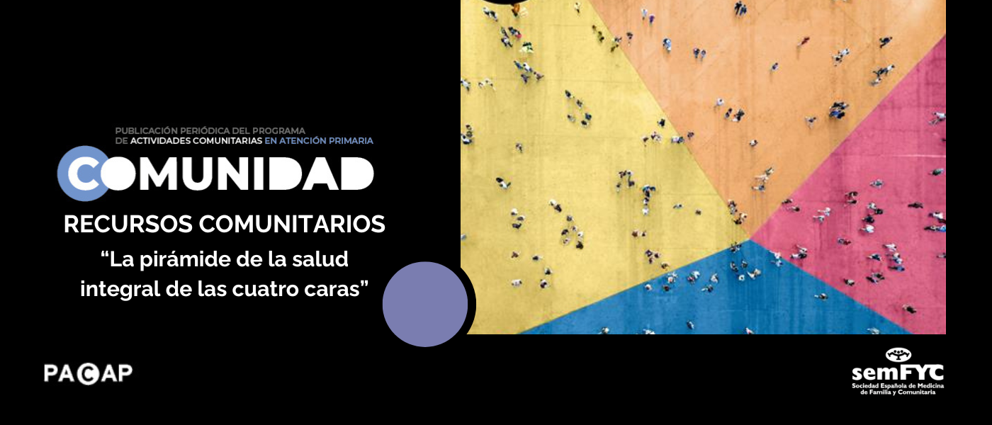 La pirámide de cuatro caras: salud integral con mirada ecosocial, en la revista ‘Comunidad’